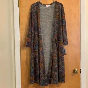 NWT LuLaRoe Sarah Cardigan Sz S (6/8)